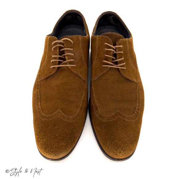 Hugo Boss Brosion S Oxford Dress Shoes Wingtip Brown Preppy Men\'s Size 9 main image 10